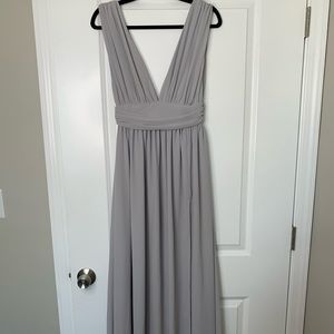 Lulus Plunge Neck Dress